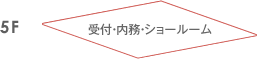 5F 受付・内務・ショールーム